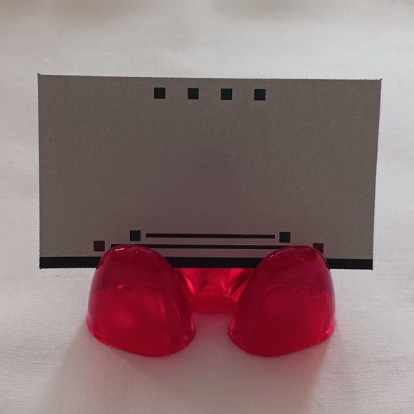 Vintage 2002 Desk Accessory Koziol Germany Captain Memo Business Card Holder - Picture 2 of 9